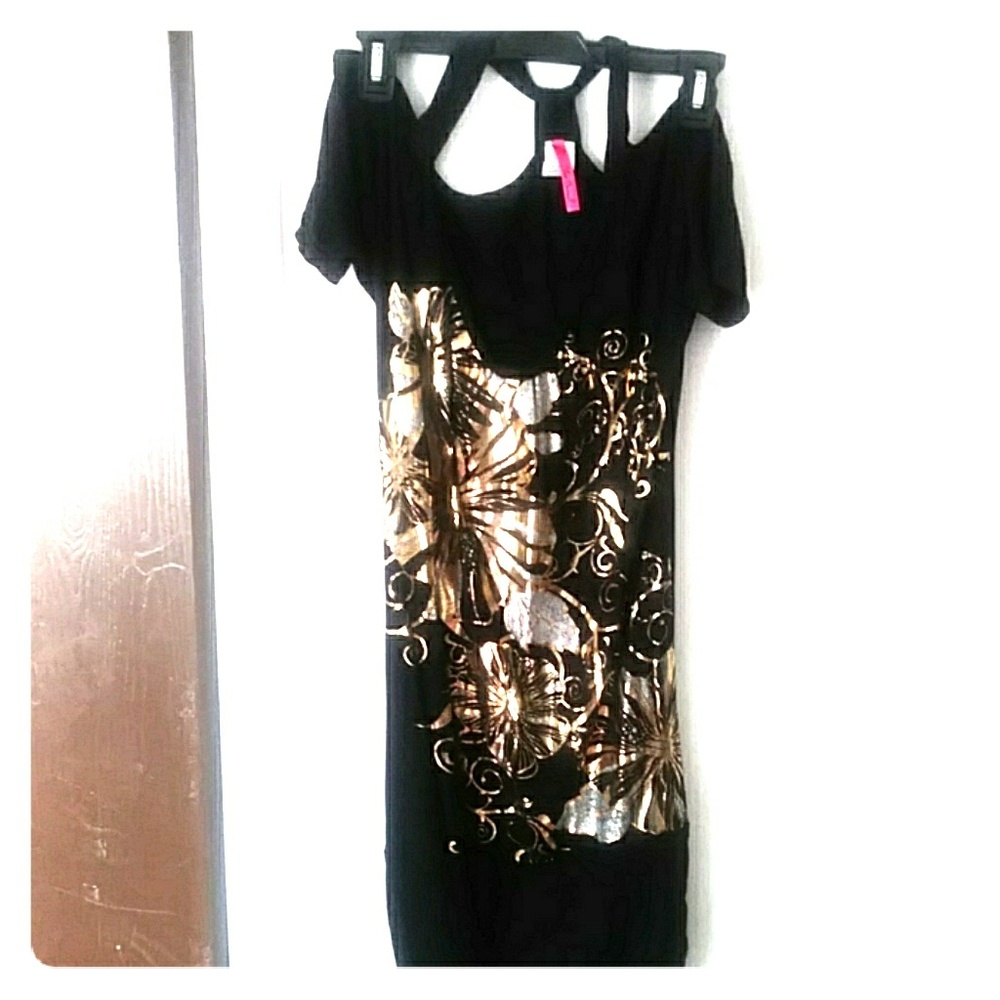 Twist on the little black dress